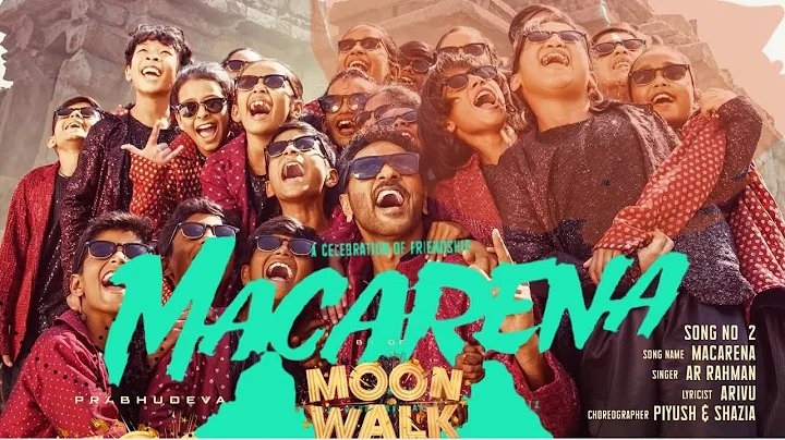 Macarena Song | The Moon Walk | AR Rahman | Prabhudeva | Manoj NS 