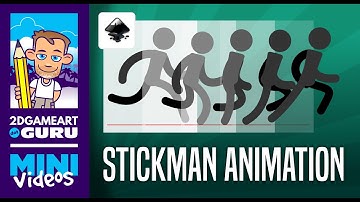 Inkscape Mini Tutorial - Creating a Stickman Run Animation