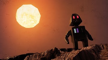 Low-Poly Sci-Fi Scene in Blender