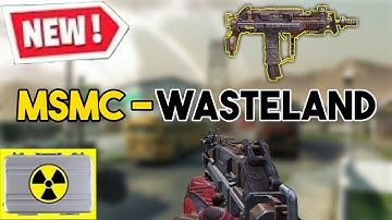 MSMC - WASTELAND | (25-0) NUKE | CALL OF DUTY MOBILE