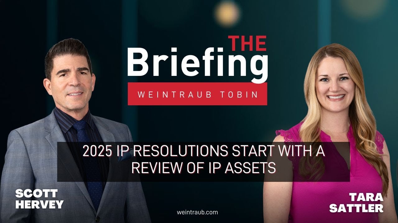 The Briefing: 2025 IP Resolutions Start With a Review of IP Assets (Featured)