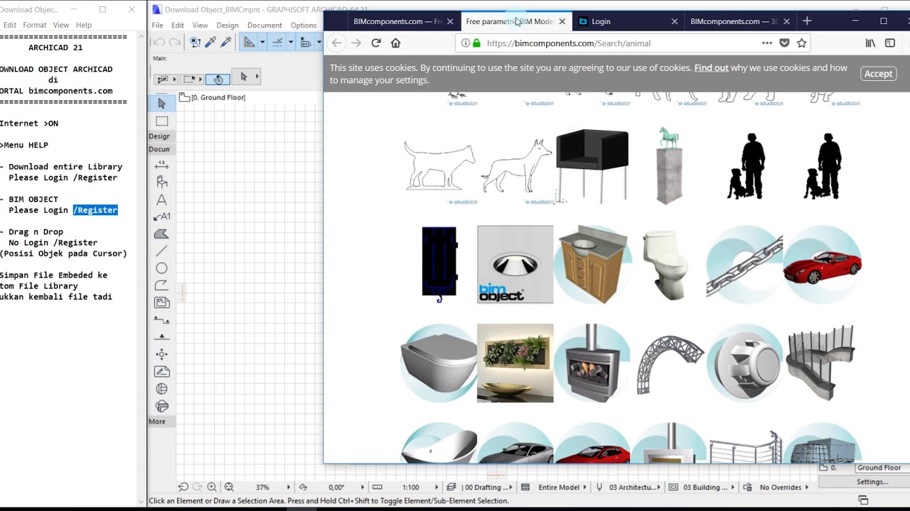 archicad materials library free download