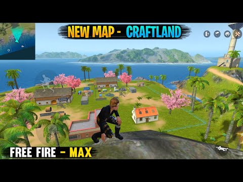 Zdarma Fire Max Nová mapa Craftland || Nová modrá karta vlastní palby zdarma palby || Garena Free Fire Max