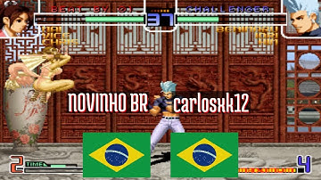FT5 @kf2k2pls: NOVINHO BR (BR) vs carlosxk12 (BR) [King of Fighters 2002 Plus kf2k2 Fightcade] Sep 3