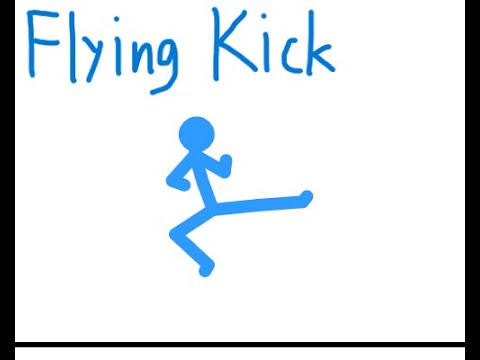 Pivot How to Animate a Flying Kick (17FPS) - YouTube