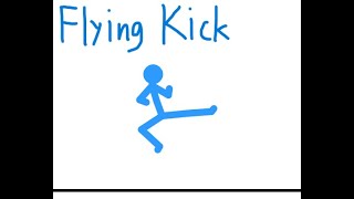 Pivot How to Animate a Flying Kick (17FPS)