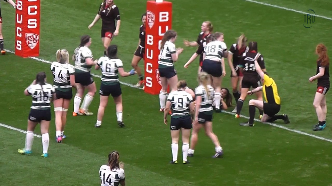 BUCS Womens Rugby Championship Final Highlights 2017 YouTube