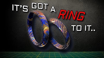 TITANIUM DAMASCUS! | Engineer Raised In Kingston