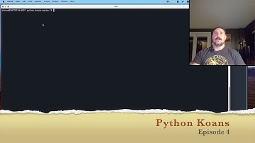 Live Coding Python Koans - Episode 4