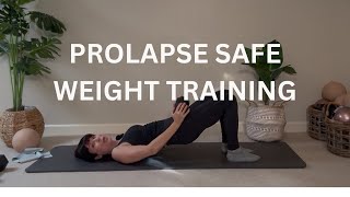 15 Minute Prolapse Safe Strength Workout (Pelvic Floor Friendly Weights)