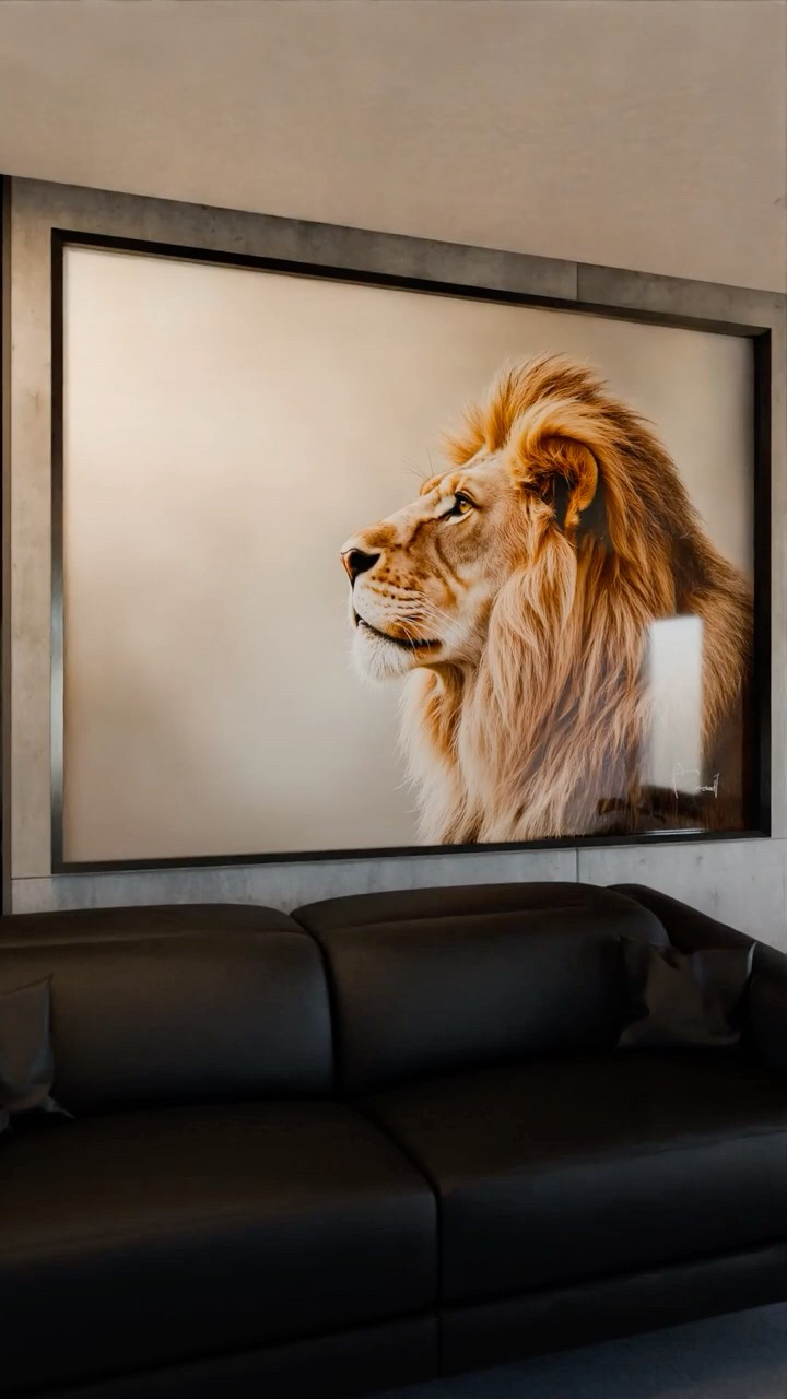 Vídeo de Quadro Plenitude do Leão