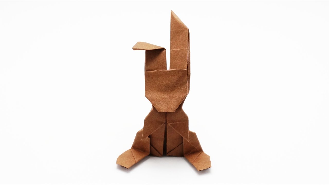 ORIGAMI MONEY BUNNY v2/ BUNNY BOOKMARK (Jo Nakashima) YouTube