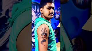 Shiv trishul tattoo ✌️💯🥰👍👉👌#tattoo #tattooartist #trending #viral #art #jaipur #new
