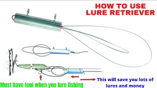 Must have tool in your backpack !!! Lure retriever from Quantum 