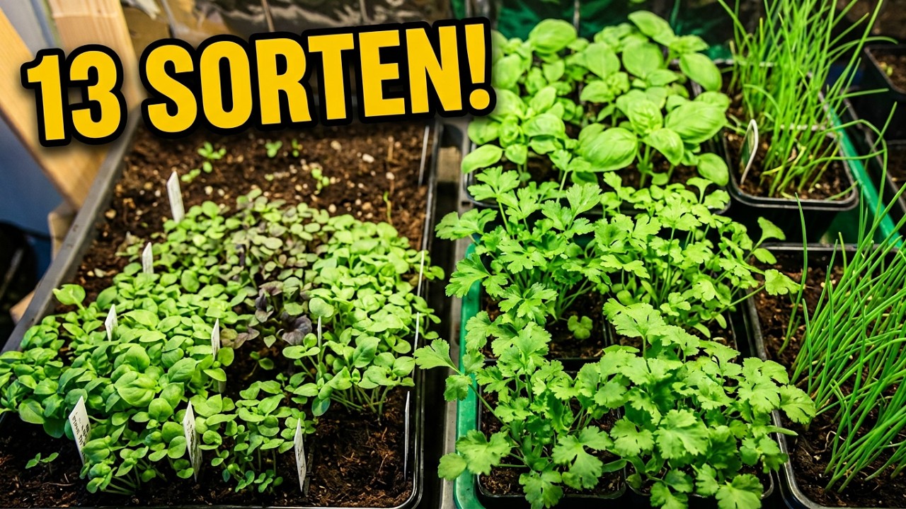 Kräuter im April aussäen: Diese Sorten können jetzt starten
