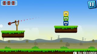 Angry Bird Knock Down Game | Knock Down Android GamePlay | Knockdown Level 1,2,3,4,5,6,7,8,9,10,11 screenshot 4