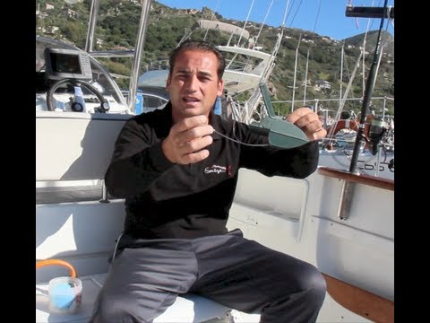 A pesca di calamari con l'affondatore