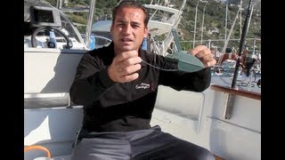 A pesca di calamari con l'affondatore