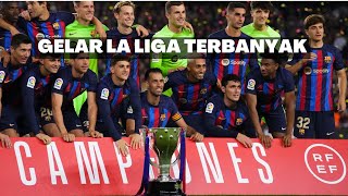 KLUB LA LIGA SPANYOL DENGAN GELAR JUARA LIGA TERBANYAK SAAT INI || EL REAL MASIH UNGGUL DARI BARCA