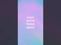 Azure OpenAI Model = Agent in Copilot Studio