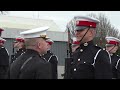 343 troop kings squad pass out parade royal marines at ctcrm 12th jan 2024 full parade