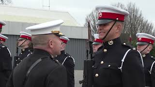 343 Troop King's Squad Pass Out Parade Royal Marines at CTCRM 12th Jan 2024 Full parade video