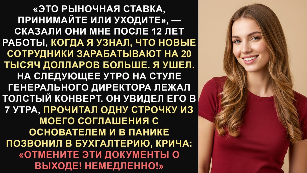 Отдел кадров сказал: «Принимайте рыночную ставку» — я активировал забытый пункт о защите...