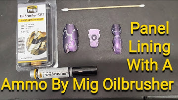 Panel Lining Using Ammo by Mig