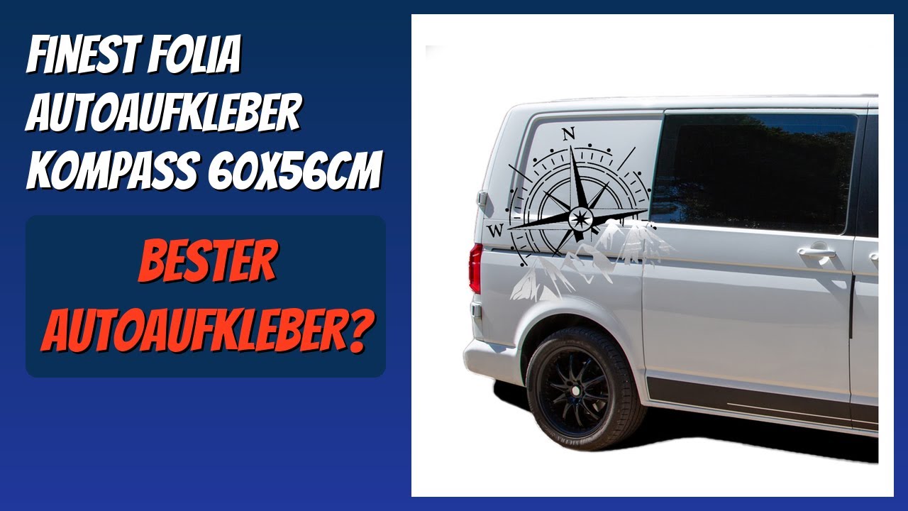 BEWERTUNG (2026): Finest Folia Autoaufkleber Kompass 60x56cm. Infos