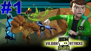 BEN 10 ALIEN VILGAX ATTACK FIGHTING FULL GAMEPLAY - BEN 10 GAME screenshot 1