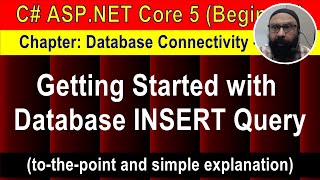 Getting Started with Database INSERT of Form data (Database Connectivity - 2) (6 min Preview) | ASP.
