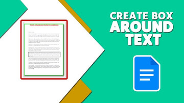 How to Create a Box Around Text in Google Docs