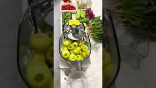 juices a cup in 5 seconds, processes 6 kg per minute, and can run nonstop for 24 hours. juices a cup in 5 seconds, processes 6 kg per minute, and can run nonstop for 24 hours.