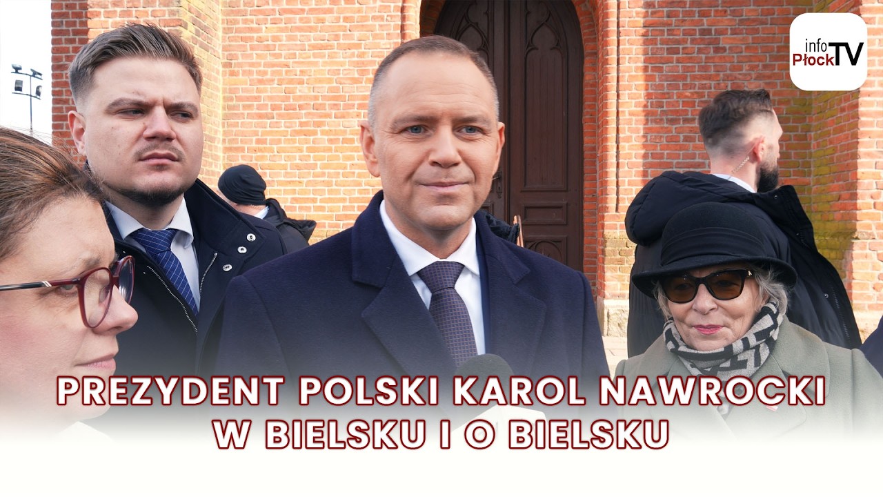 Prezydent Polski Karol Nawrocki w Bielsku i o Bielsku