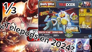 Umboxin del set death star trench run de telepods de angry birds star wars 2