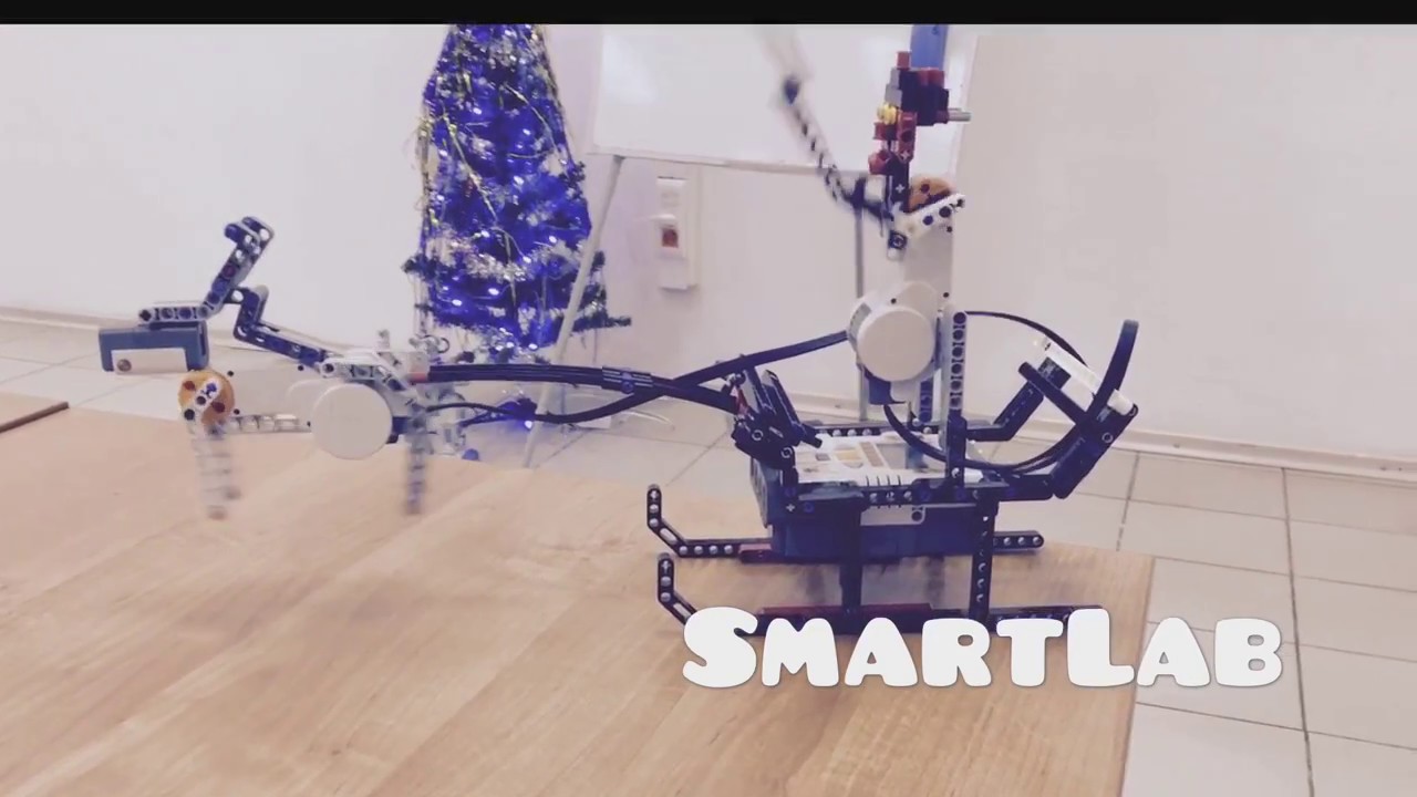 Santa Claus из Lego EV3 | Робототехника | SmartLab - YouTube