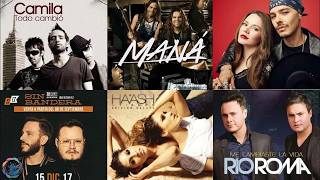 Maná, Reik, Camila, Ha Ash Y Río Roma, Lo Mejor De Las Baladas Románticas Mix Éxitos De Oro 2026