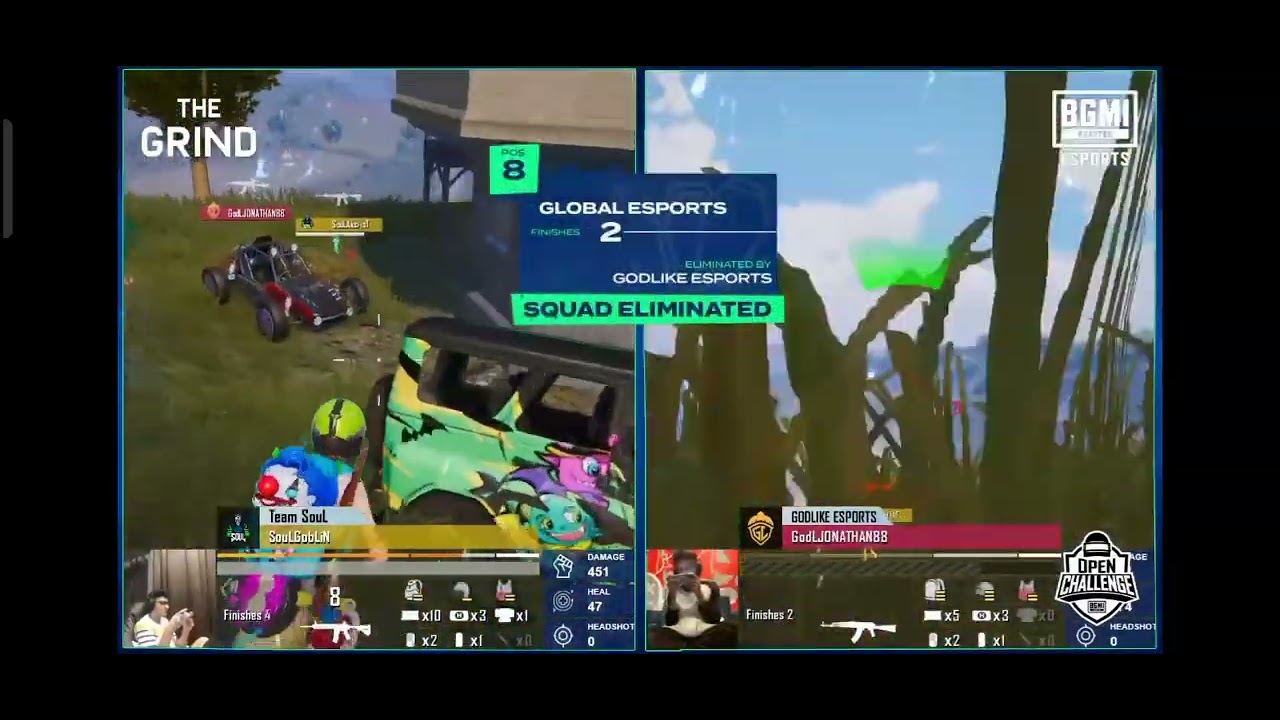 Team soul vs Team Godl | Goblin 1v2 🤔 #gaming #soul #bgmi #jonathan # ...