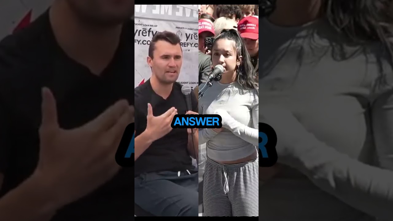 #charliekirk #debate #interview #motivation #shorts thumbnail
