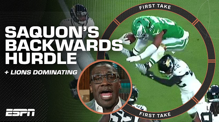 Shannon Sharpe 🗣️ SAQUON BARKLEY HAD THE 'PLAY OF THE YEAR!' + Lions the BEST OVERALL? | First Take