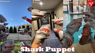 Try Not To Laugh Watching New Shark Puppet Compilation |  Funny Shark Puppet TikTok Videos