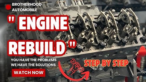 Engine Rebuild | Step by Step Complete Engine Assembly