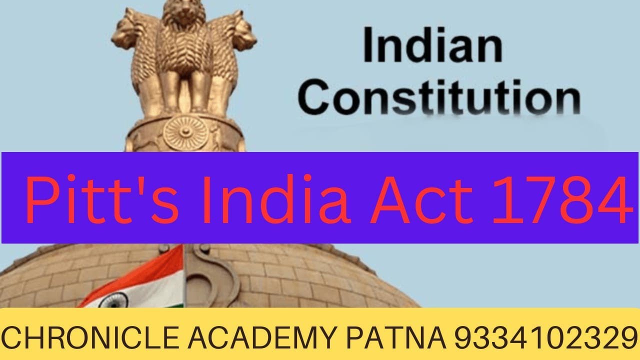 Pitt's India Act 1784   Indian polity By kumar Vijay sir