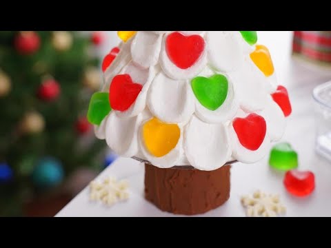       .  Christmas whipped cream cake with Fruit jelly  Christmas Cake