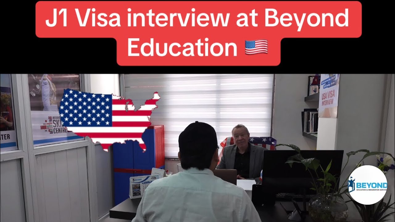 Собеседование на визу J1 | Тест в посольстве США 🇺🇸🇺🇸