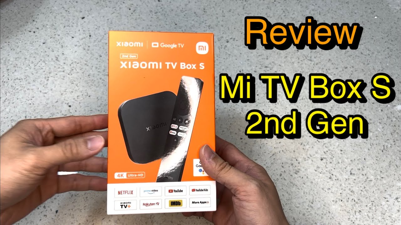 Unboxing Xiaomi Mi Box S 2 Gen Review Xiaomi TV Box S 2nd Gen Mi Box S  Google TV Dolby Vision Atmos 