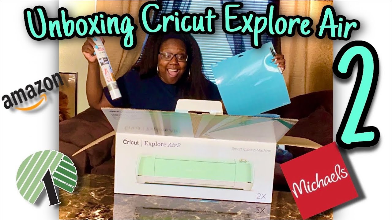 UNBOXING Cricut Explore Air 2 Daybreak color and Cricut essential tool kit!  