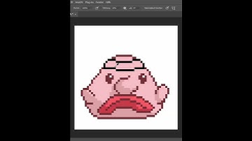 Crypto Blobfish 028 - Blob Ninja #nft #crypto #pixelart #art #speedpaint #ethereum #shorts #draw