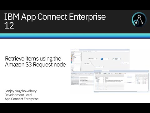 Retrieve items using the Amazon S3 Request node with IBM App Connect Enterprise 12