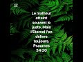 Verset du jour